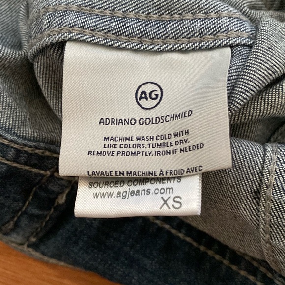 ❤️ AG Denim Jacket Robyn Size XS NWOT - Picture 3 of 15